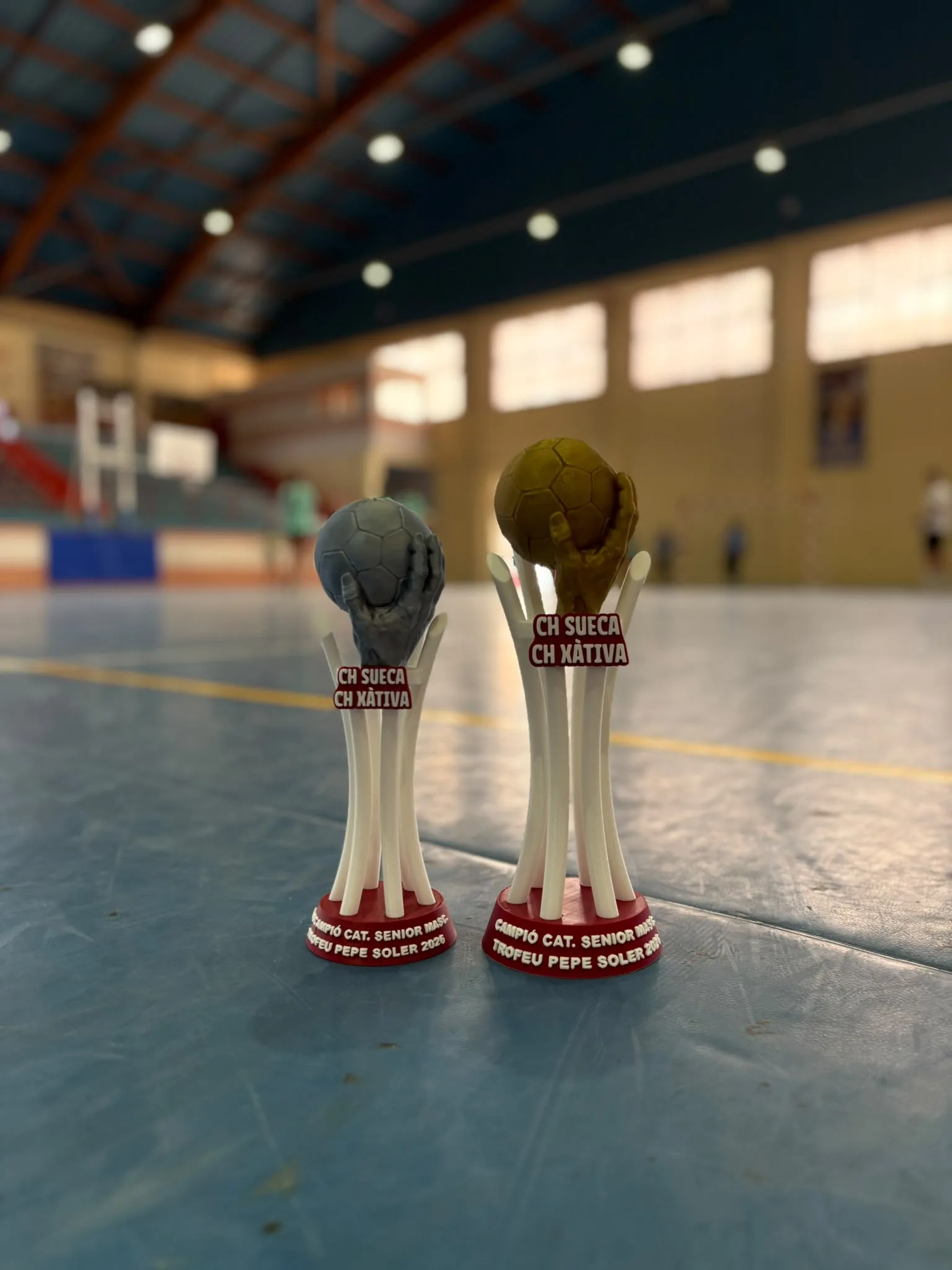 Trofeu Pepe Soler impreso en 3D